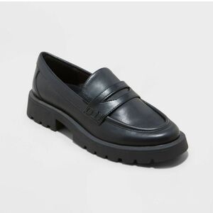 a new day Black Chunky Loafers